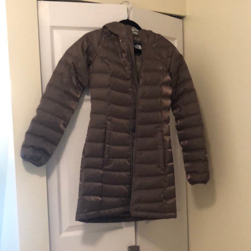 North face puffer coat